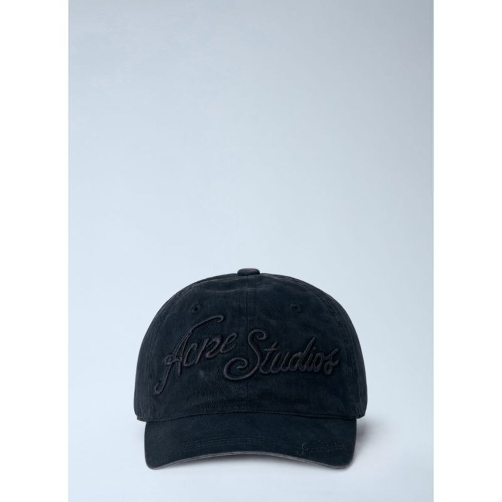 Acne Studios Men Embroidered Logo Cap